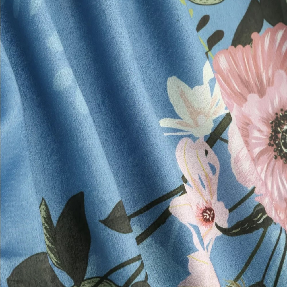 satin floral sweetheart mini - Picture 3 of 4